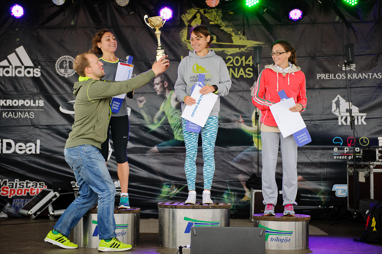 Kauno maratonas apdovanojimai